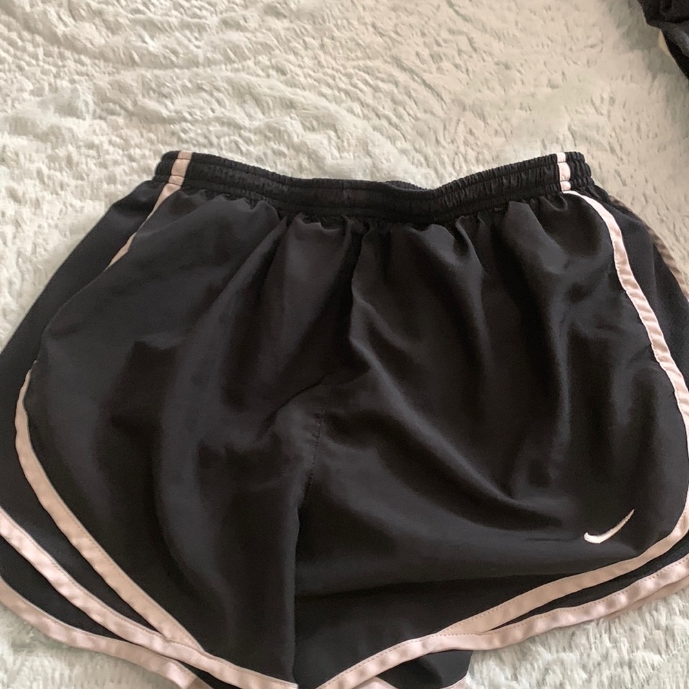 Nike Black and White Shorts